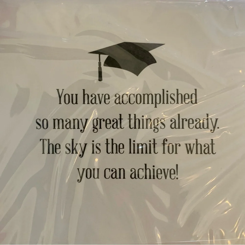 Graduation Cards Variety Pack Lot of 6 Colorful Greetings Cards With Envelopes